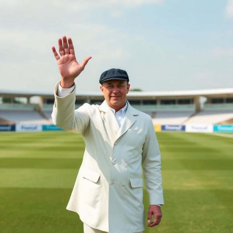 Umpire signal: Bye